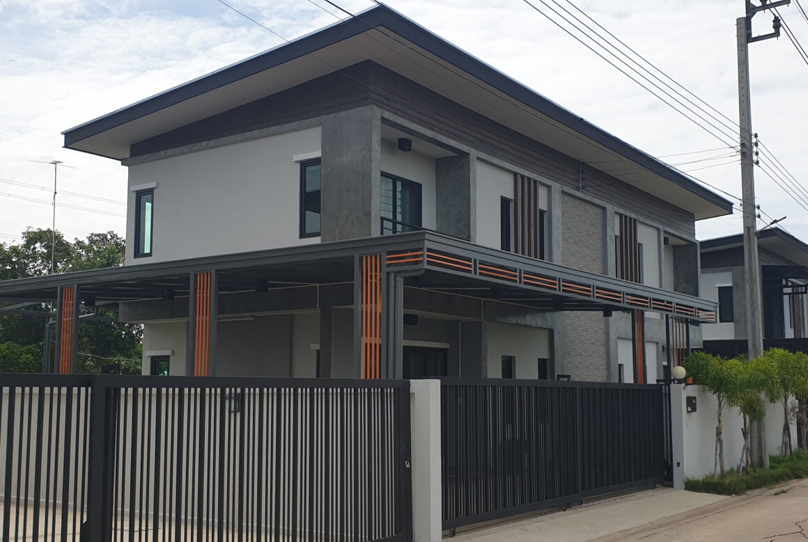 โครงการจัดสรร-02-01 โครงการ บ้านแฝด 2 ชั้น